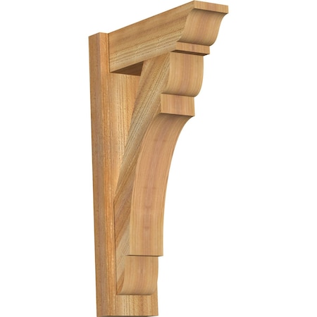 Olympic Traditional Rough Sawn Outlooker, Western Red Cedar, 6W X 16D X 28H